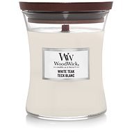 WOODWICK White Teak 275 g - Candle