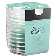 BISPOL Tricolour Tropical Island 130g - Candle