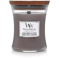 WOODWICK Black Amber and Citrus 85g - Candle