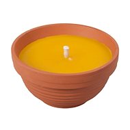 CITRONELLA Flower in Ceramic Bowl with 1 Wick 130 g d9 × 5cm - Repellent Candle