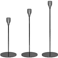 RENTEX Candle holder 3 pcs Black - Candle Accessory