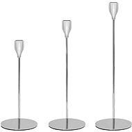 RENTEX Candle holder 3 pcs Silver - Candle Accessory