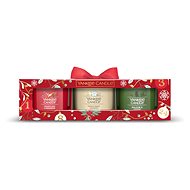 YANKEE CANDLE Christmas Gift Set Sampler in Glass 3×49g - Gift Set