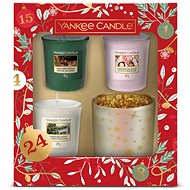 YANKEE CANDLE Christmas Gift Set Candle Holder and Sampler 3×49g - Gift Set