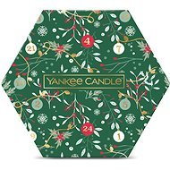 YANKEE CANDLE karácsonyi ajándék készlet 18× teafény és gyertyatartó - Ajándék szett
