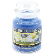 CHEERFUL Butterflies 160 g - Svíčka