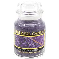 CHEERFUL Levandule a Vanilka 160 g  - Svíčka