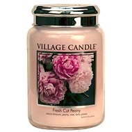 VILLAGE CANDLE Pivoňky, velká 602 g - Svíčka