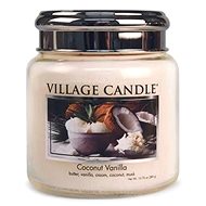 VILLAGE CANDLE Kokos a Vanilka, střední 390 g - Svíčka