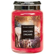 VILLAGE CANDLE Sny Jednorožce, velká 602 g - Svíčka