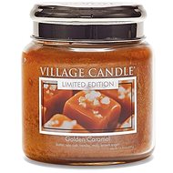 VILLAGE CANDLE Zlatý Karamel, střední 390 g - Svíčka