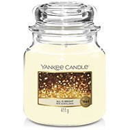 YANKEE CANDLE Classic Medium All is Bright 411g - Candle