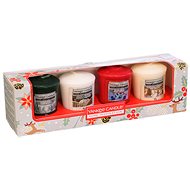 YANKEE CANDLE Christmas Gift Set 4× Candle 49g - Gift Set