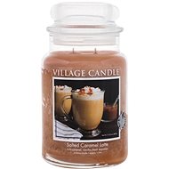 VILLAGE CANDLE Latté se Slaným Karamelem 602 g - Svíčka