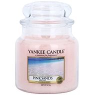 YANKEE CANDLE Classic Pink Sands, közepes méretű, 411 gramm - Gyertya