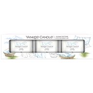YANKEE CANDLE Set Clean Cotton Sampler 3× 37 g - Sada svíček