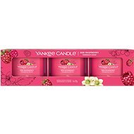 YANKEE CANDLE Set Red Raspberry Sampler 3× 37 g - Darčeková sada