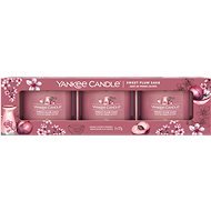 YANKEE CANDLE Sweet Plum Sake set Sampler 3× 37 g - Sviečka