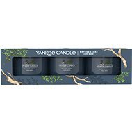 YANKEE CANDLE Bayside Cedar set Sampler 3× 37 g - Gift Set