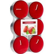 BISPOL maxi strawberry, 6 pcs - Candle