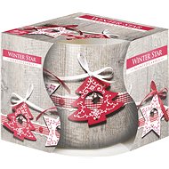BISPOL winter star 100 g - Candle