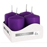 BISPOL Advent Violet 4×60 g - Candle Set