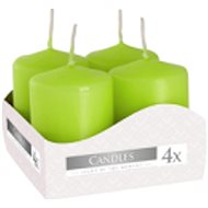 BISPOL Advent Olive 4×60 g - Candle Set