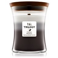 WOODWICK Trilogy Warm Woods Medium Candle 275 g - Sviečka