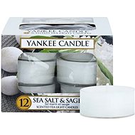 YANKEE CANDLE Sea Salt & Sage 12 × 9,8 g - Sada svíček