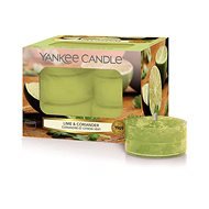 YANKEE CANDLE Lime & Coriander 12 × 9,8 g - Svíčka