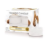YANKEE CANDLE Soft Blanket 12× 9,8 g - Sviečka