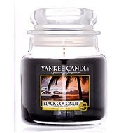 YANKEE CANDLE Classic Black Coconut, közepes méretű, 411 gramm - Gyertya
