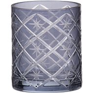 YANKEE CANDLE candle holder Grey Etched Star - Candlestick