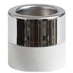 YANKEE CANDLE svícen White Wood And Metalsil  - Svícen