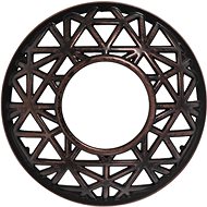 YANKEE CANDLE Illuma Lid Belmont Bronze Copper Punched - Candle Accessory