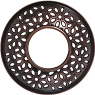 YANKEE CANDLE Illuma Lid Sheridan Flower Bronze Punched Metal - Candle Accessory