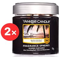 YANKEE CANDLE Black Coconut scented pearls 2 × 170 g - Perfumed pearls