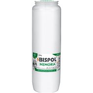 BISPOL hřbitovní svíčka Memoria bílá 192 h - Candle