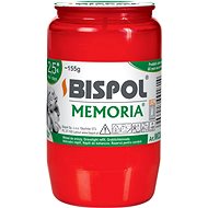 BISPOL cemetery candle Memoria red 60 h - Candle