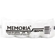 BISPOL cemetery candles Memoria white 4×50 g - Candle Set