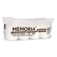 BISPOL Temetői gyertya Memoria, fehér 4× 70 g - Gyertya