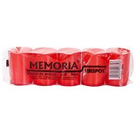 BISPOL cemetery candles Memoria red 5×30 g - Candle Set