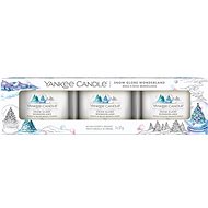 YANKEE CANDLE Snow Globe Wonderland 3×37 g - Candle Set