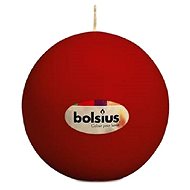 BOLSIUS svíčka koule antická červená 7 cm - Svíčka