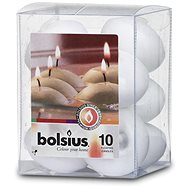 BOLSIUS plovoucí svíčka vosk bíla 4,5cm × 10 ks - Sada svíček