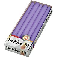 BOLSIUS parafínová svíčka fialová 10 ks  - Sada svíček