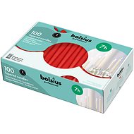 BOLSIUS Tapered Professional svíčka červená 100 ks - Sada svíček