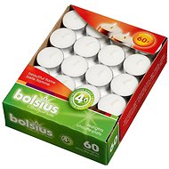 BOLSIUS čajové svíčky bílé 60 ks - Sada svíček