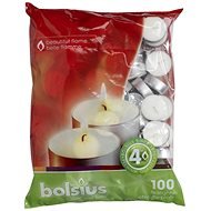 BOLSIUS čajové svíčky bílé 100 ks - Svíčka