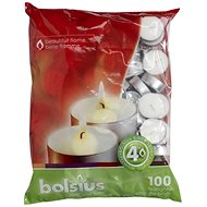 BOLSIUS čajové svíčky bílé 100 ks - Sada svíček
